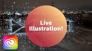 Live Illustration! | Adobe MAX 2018 | Creative Cloud