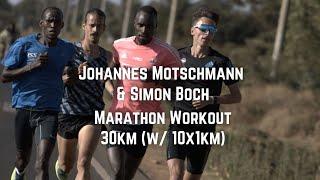 Johannes Motschmann & Simon Boch - Marathon Specific Workout