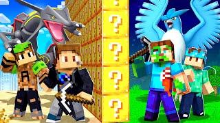 Minecraft Pixelmon LUCKY BLOCK WALLS Battle!