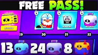 Free Brawl Pass Details| Tips For New Players| Brawl stars (Hindi)