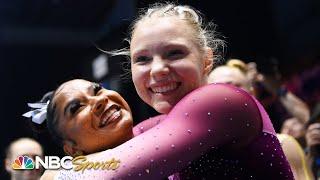 Jade Carey and Jordan Chiles EPIC DUEL decides women's vault World title | NBC Sports