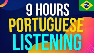 9 Hours of Portuguese Listening Practice | Brazilian Portuguese Daily Conversation for Beginners