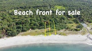 Affordable Beach Front For Sale Dinalungan Aurora.