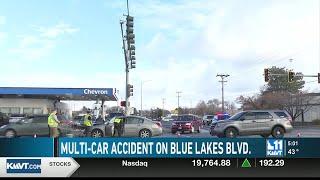 Three-vehicle accident in Twin Falls leaves one injured | KMVT