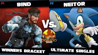 Dorado Series #4 WINNER ROUND 2 - CM | Bind (Snake) vs WLC | Neitor (Sonic) - Smash Ultimate SSBU