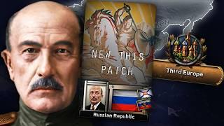 I Played the NEW UPDATE for Russia in HOI4 Kaiserreich