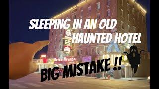 Spending a Scary Night In a Haunted Hotel - WHY DID WE DO IT !!!!