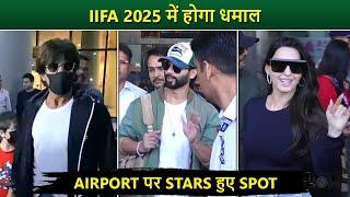 Shah Rukh Khan, Nora Fatehi, Shahid Kapoor, and Randeep Hooda Arrive For IIFA 2025 GRAND EVENT