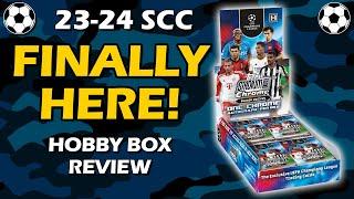 FINALLY SCC! 2023-24 Topps Stadium Club Chrome UEFA Hobby Box Soccer Review