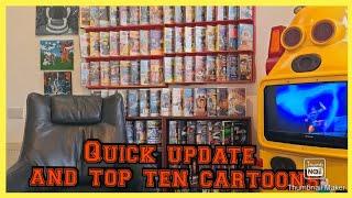 TOP 10 80s CARTOONS AND CHANNEL UPDATE #top10 #cartoons #80s