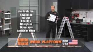 Little Giant Work Platform Demonstration