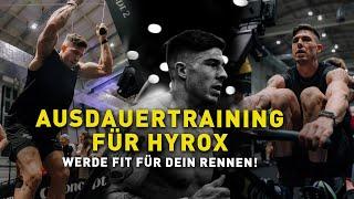 AUSDAUERTRAINING FÜR HYROX – So wirst du fit für dein HYROX-Rennen!