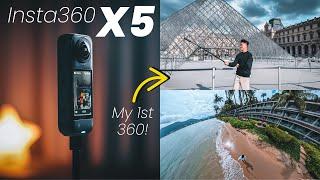 This 360 Camera is INSANE! I Couldn't Believe It!  | 1st Time Insta360 X5 User POV!
