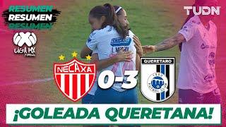 Resumen y goles | Necaxa 0-3 Querétaro | Liga Mx Femenil AP2024-J16 | TUDN