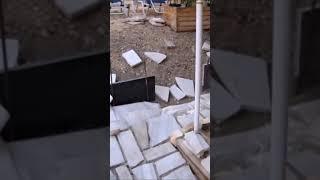 FRUGAL BUILD PROJECT - only using free items salvaged. And  Doing it ourselves
