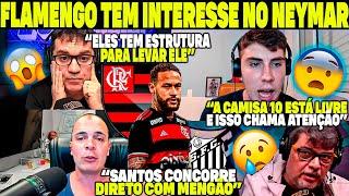 O "FLAMENGO" É O ÚNICO QUE PODE TRAZER O NEYMAR! A CAMISA 10 DELES ESTÁ LIVRE E ISSO CHAMA ATENÇÃO