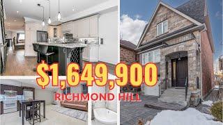 Richmond Hill Custom Built House For Sale - With Walkout Basement