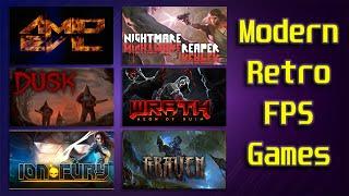 6 Great Retro Style FPS Games!