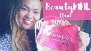  First EVER BeautyMNL Haul!!!!  | Kareen Vlogs  | Cebu PH