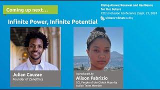 #CCL2024 Inclusion Conference: Infinite Power, Infinite Potential