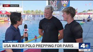 USA men's water polo team making final push before Paris Olympics