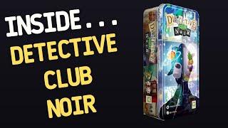 Board Game DETECTIVE CLUB Noir | Inside #36