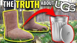 Why Uggs Are A Waste Of Money - (CUT IN HALF)