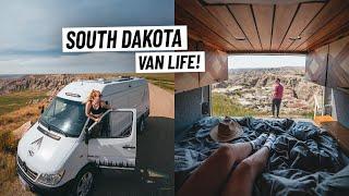 The Ultimate Camper Van Tour of SOUTH DAKOTA! - Everything to See Do & Eat!