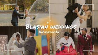 Interracial couples best moments - BLASIAN WEDDINGS  (Ambw & Awbm)