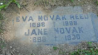 Actresses Eva Novak & Jane Novak Graves San Fernando Mission Cemetery Los Angeles CA April 11, 2024