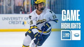 Michigan at Penn State | HIGHLIGHTS | Big Ten Hockey | 11/23/24