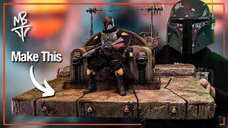 Hot Toys Boba Fett Throne Base Tutorial