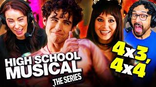 HIGH SCHOOL MUSICAL: The Series Season 4 Episode 3 & 4 REACTION!! HSMTMTS | Disney