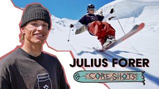 Julius Forer shreds Snowpark Kaunertal | Downdays CORE SHOTS Episode 5