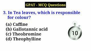 GPAT previous important MCQ Questions Tamil! #gpat #gpatmcq #gpatexam #mcq