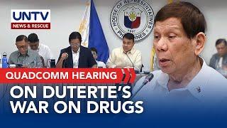 PART 2: House QuadComm hearing on Duterte drug war, EJKs and other issues | November 13, 2024