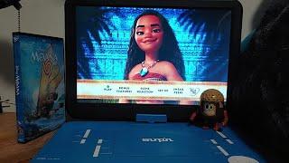 Menu Walkthrough Of Disney: Moana DVD From 2017️