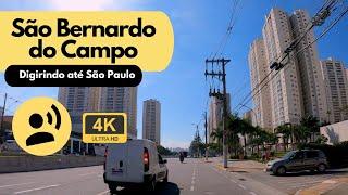 Dirigindo de São Bernardo do Campo até a Vila Mascote, em São Paulo