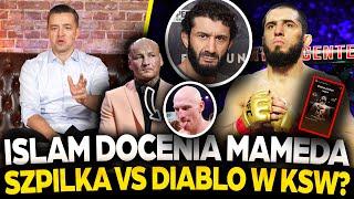 SZOK! GWIAZDA UFC DOCENIŁA MAMEDA KHALIDOVA. SZPILKA VS DIABLO W KSW? | MMA RAPORT