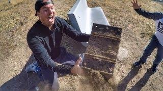 WE FOUND A REAL BURIED TREASURE CHEST! MOST EPIC TREASURE HUNT EVER!