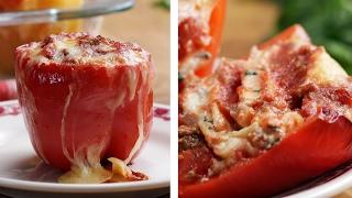 Lasagna-Stuffed Peppers