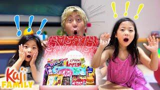 Family TASTE TESTS Japanese Snacks