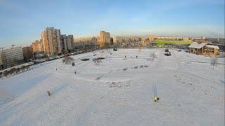 FPV flights in the Prometheus Garden in St. Petersburg