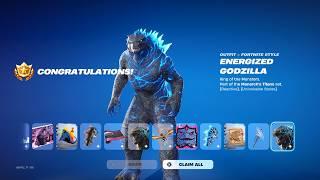 How to Unlock GODZILLA Skin & Rewards in Fortnite! (FASTEST WAY)