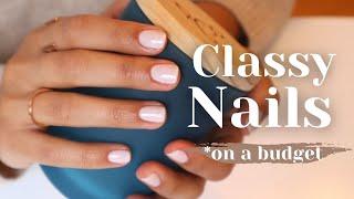 How to At Home Manicure | DIY Natural Nails with Salon Results!