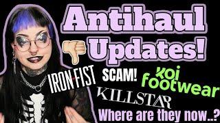 Antihaul Updates! Killstar, Dollskill, Iron Fist, Koi Footwear & More! // Emily Boo