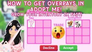 How To Get OVERPAYS In Adopt Me!! BE RICH IN JUST A DAY!!🫣 BEST TIPS TO FOLLOW!! #adoptme