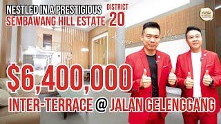 Singapore Landed Property Home Tour | Inter-Terrace @ Jalan Gelenggang | Seletar Hills Drive