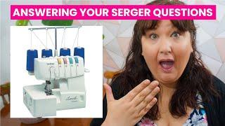 BEGINNER SERGER TIPS 101 - everything you need to know to get started! 