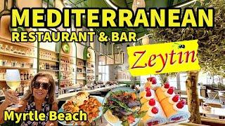 NEW Mediterranean Restaurant & Bar - Myrtle Beach, SC!  Zeytin Breakfast & Lunch in Carolina Forest!